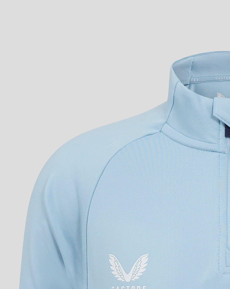 Junior 24/25 Training 1/4 Zip - Light Blue