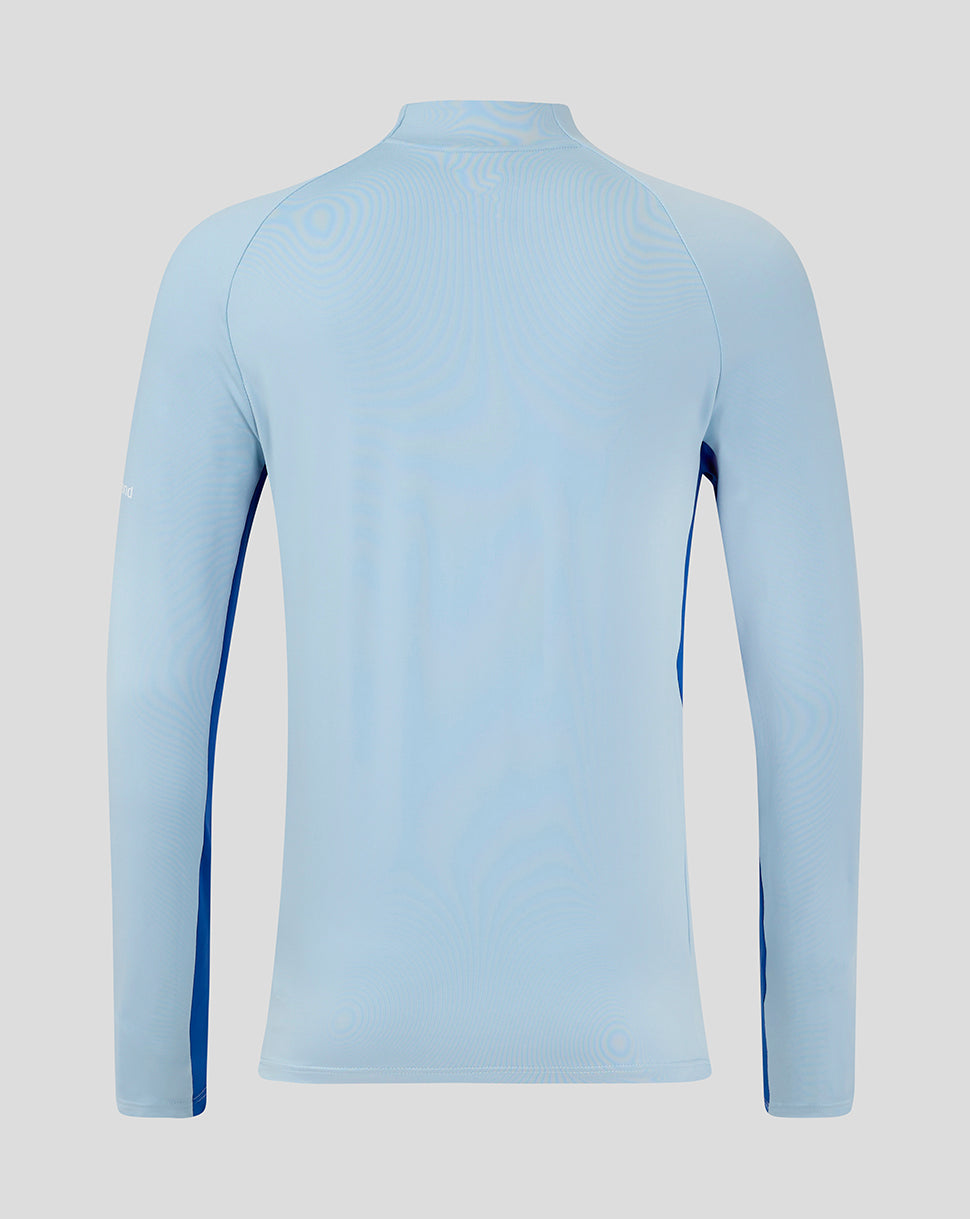 Men's 24/25 Training 1/4 Zip - Light Blue