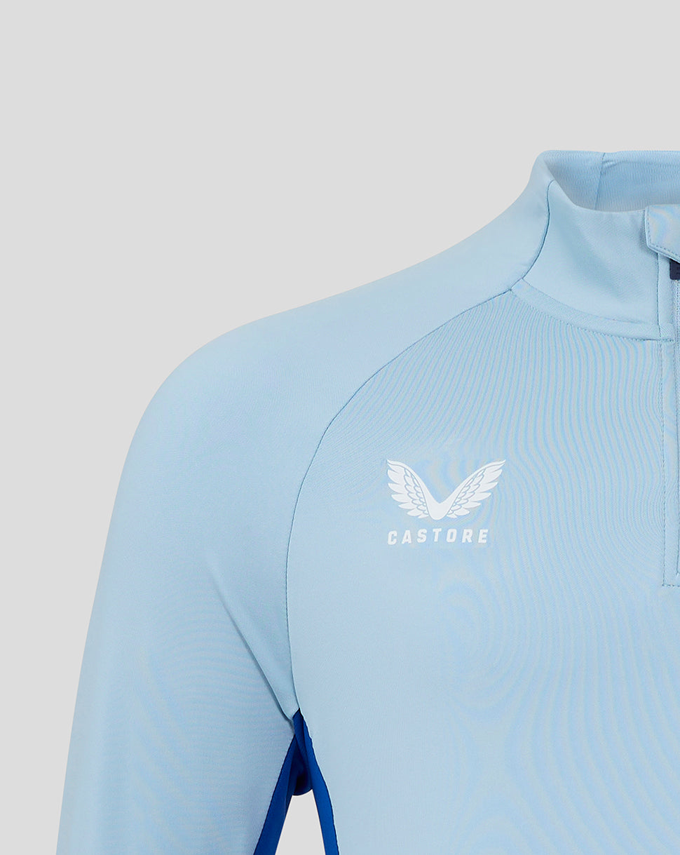 Men's 24/25 Training 1/4 Zip - Light Blue